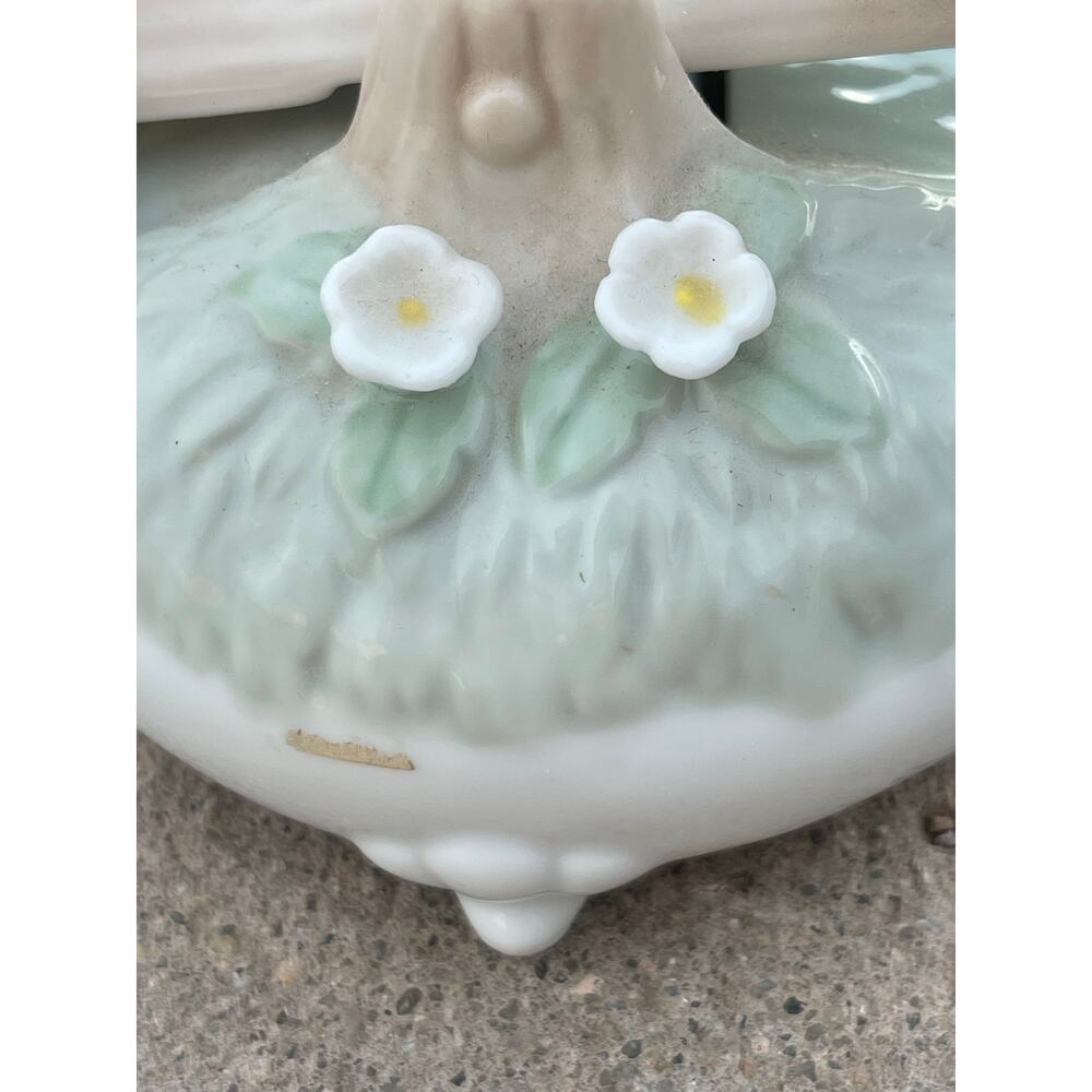 VTG Otagiri See Saw Bears Music Box Porcelain Teeter Totter Rocks as Music Plays - Picture 4 of 6
